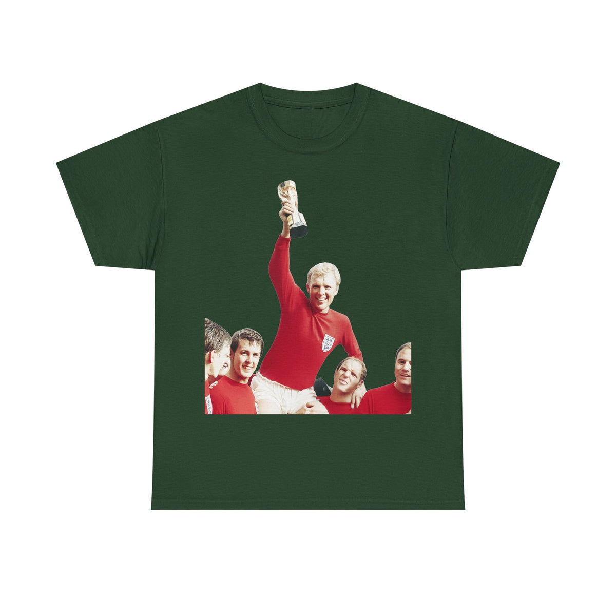 England 1966 World Cup Winners Tee — Retro Team Celebration T-Shirt
