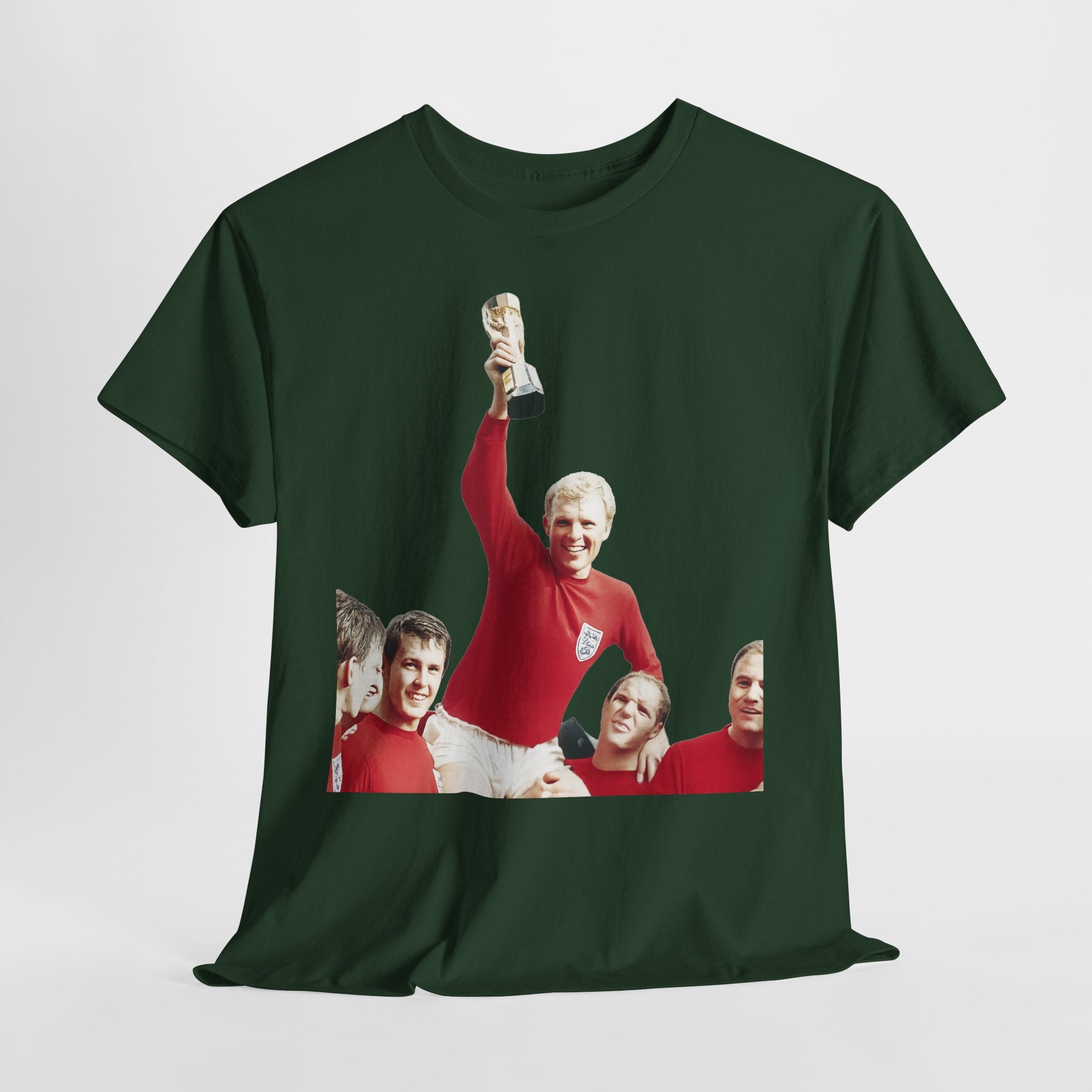 England 1966 World Cup Winners Tee — Retro Team Celebration T-Shirt