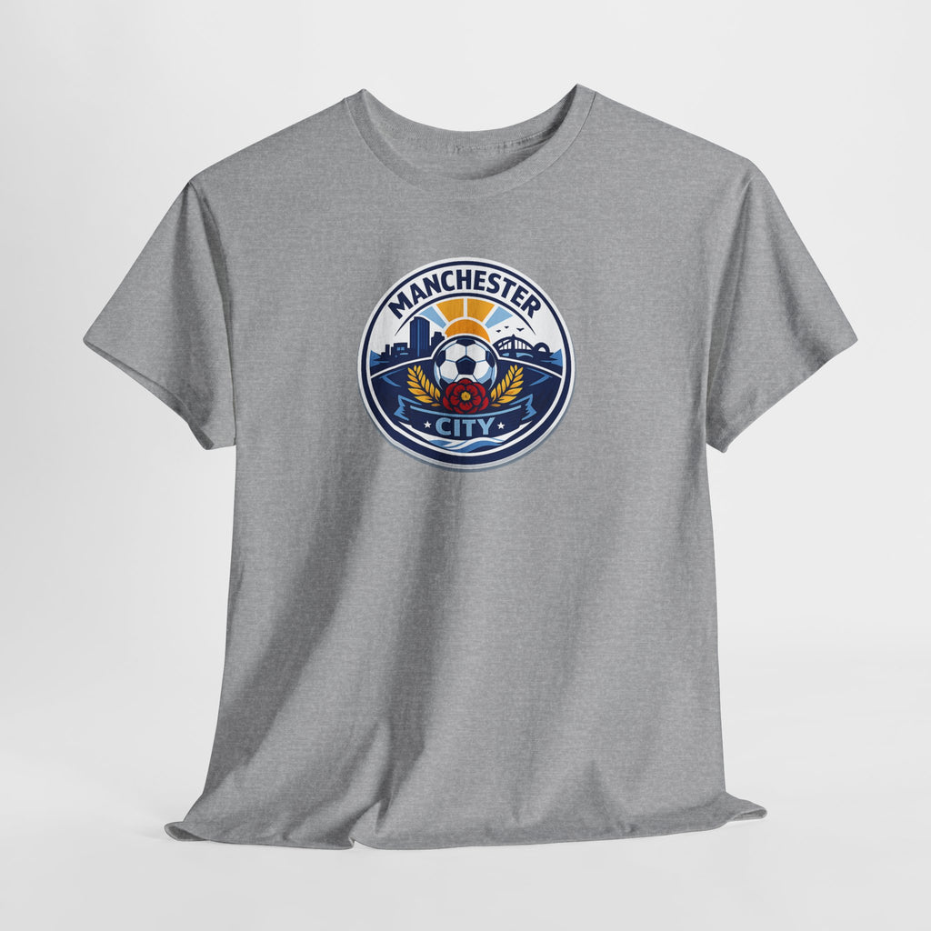 Manchester City Crest T-Shirt — Soccer Fan Tee