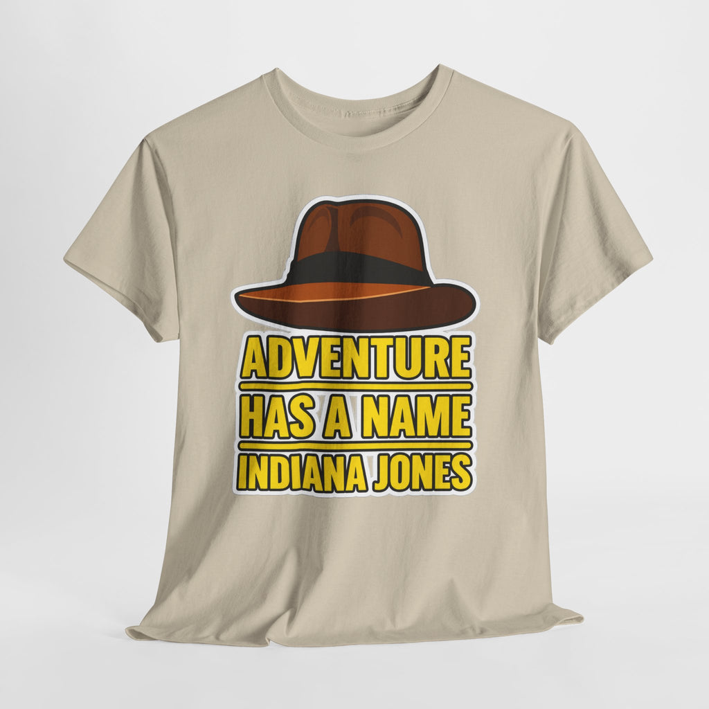 Adventure Has a Name Indiana Jones Graphic Cotton T-Shirt
