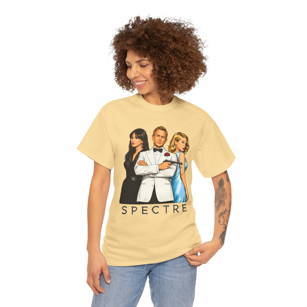 James Bond Spectre Movie Poster Tee — Retro James Bond Style Graphic T-Shirt