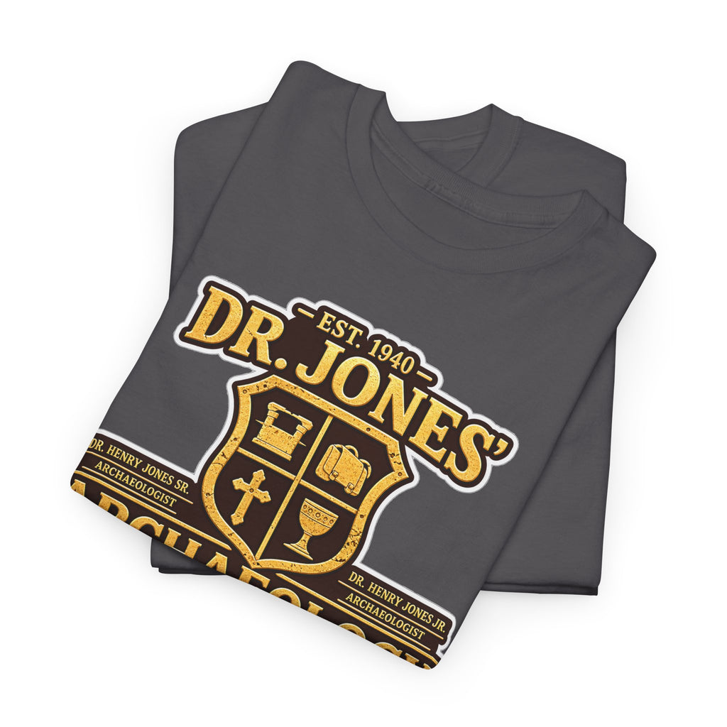 Dr. Jones Archaeology Vintage Adventure Cotton T-Shirt