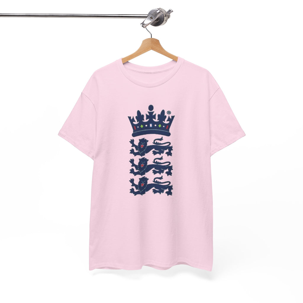 English Cricket T-Shirt — Vintage Cricket Crest Tee
