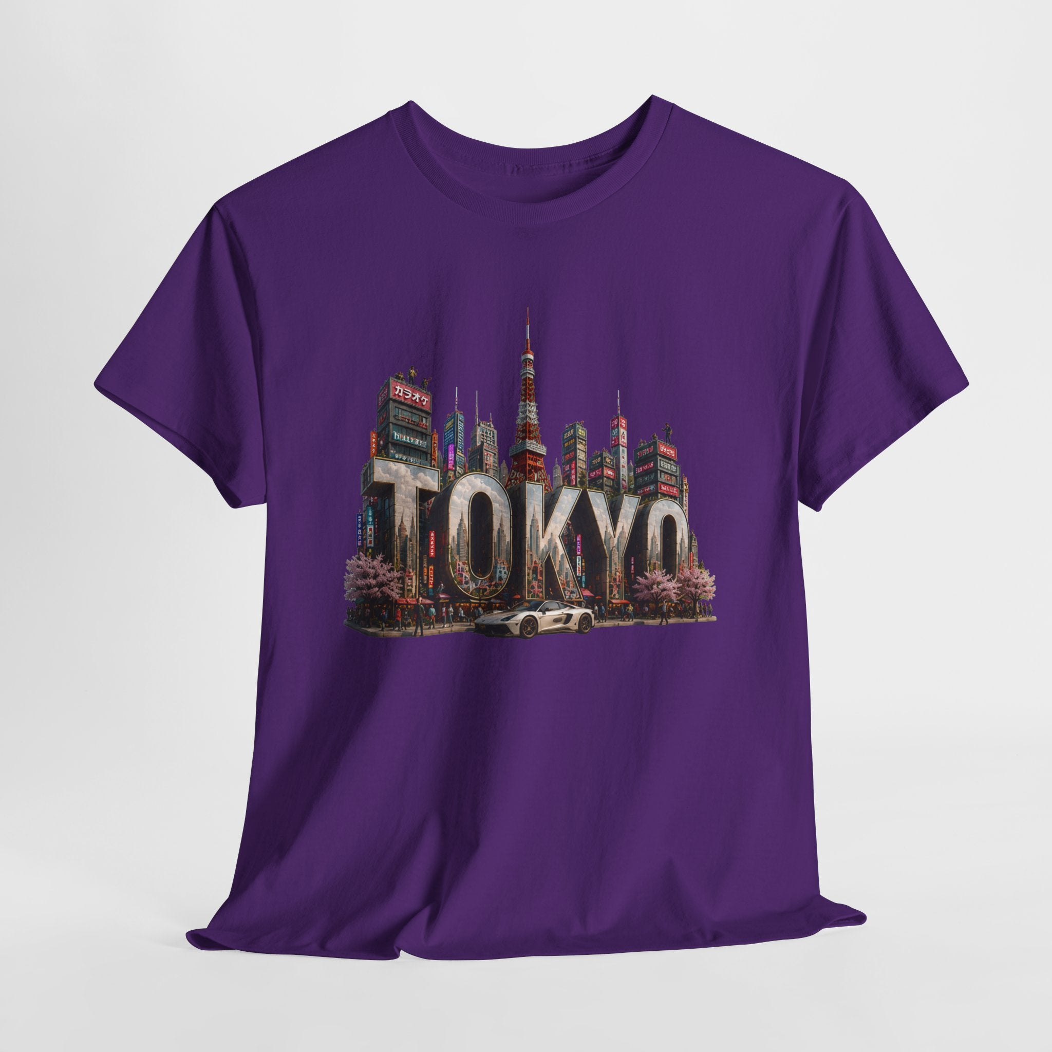 Tokyo Skyline T-Shirt — Vintage Cityscape Graphic Tee