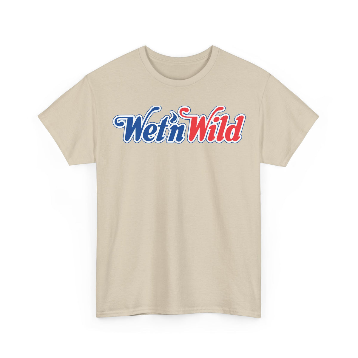 Wet n Wild Orlando Retro Unisex Heavy Cotton T-Shirt / Tee