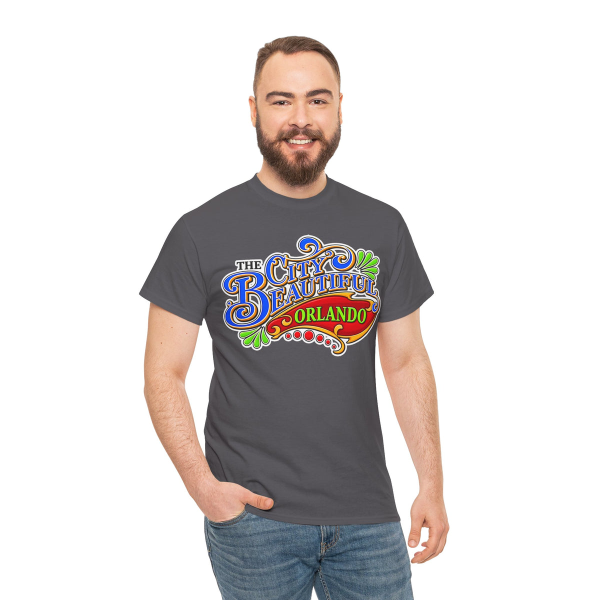 The City Beautiful Orlando Graphic Cotton Tee