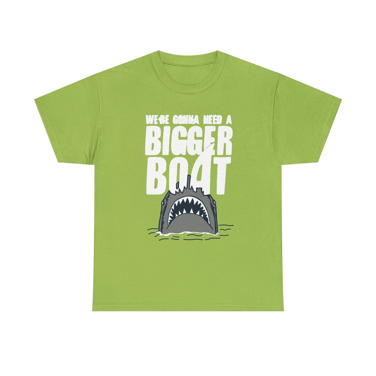 Bigger Boat Shark T-Shirt – 'We're Gonna Need a Bigger Boat' Graphic Tee