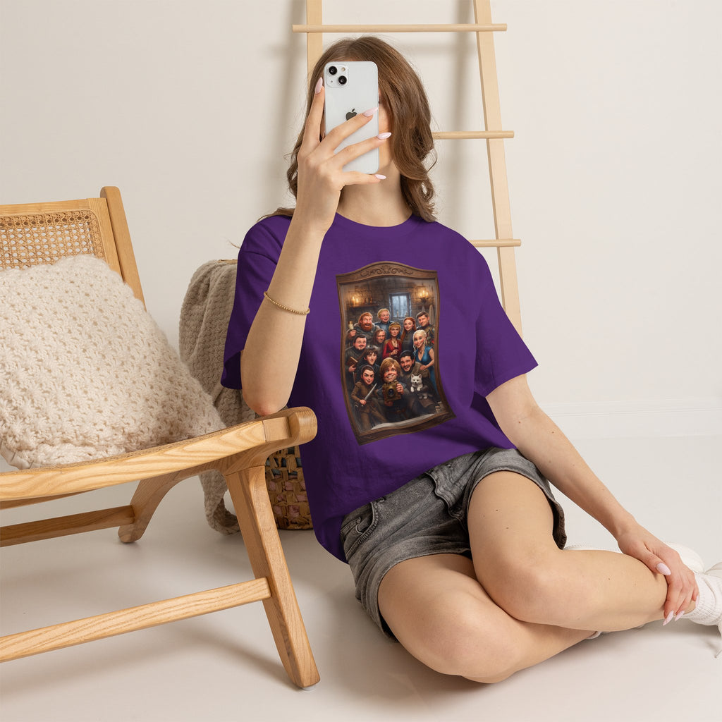 Game of Thrones Cast Portrait Inspired Cotton T-Shirt