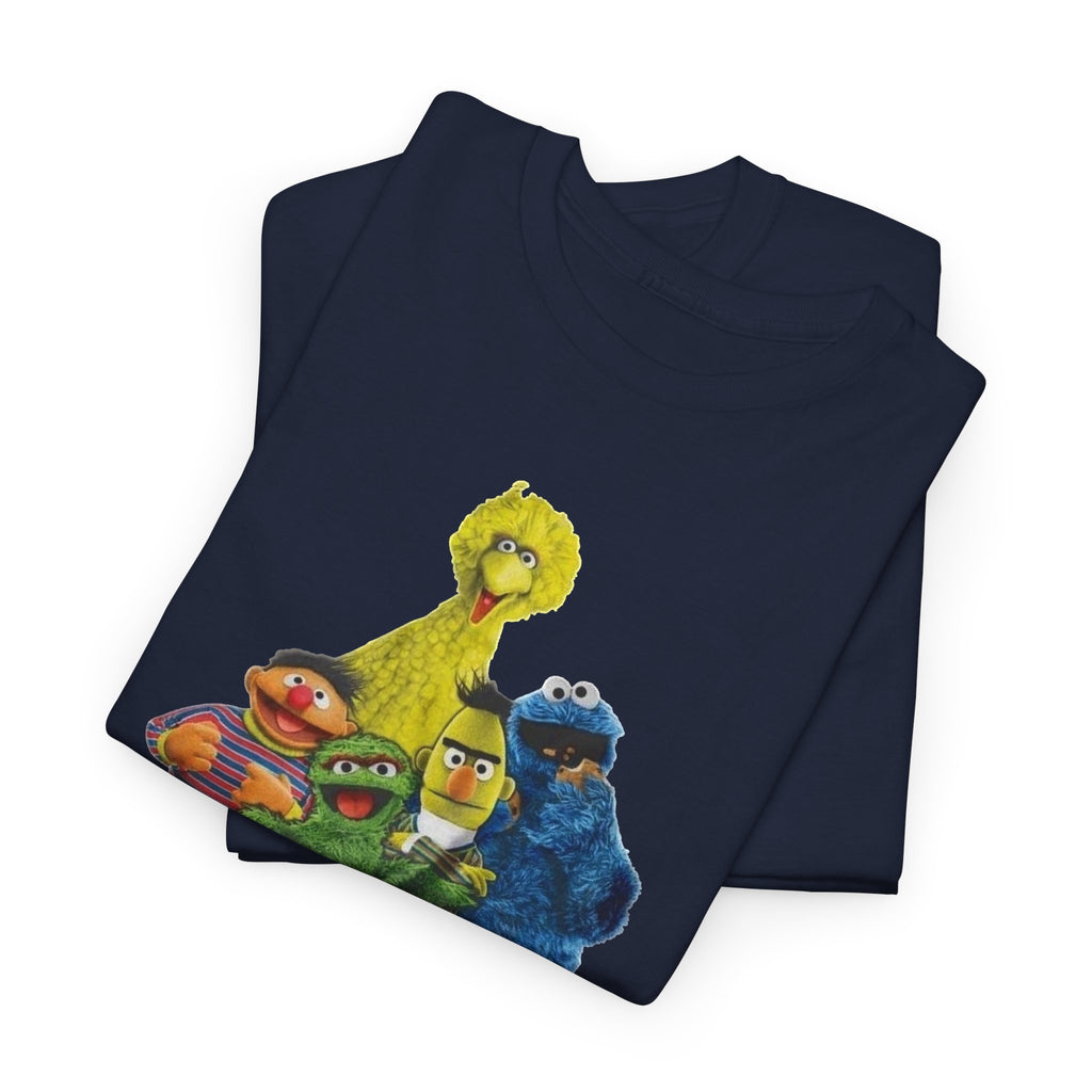T-Shirt — "Straight Outta the Streets" Sesame Friends Graphic Tee