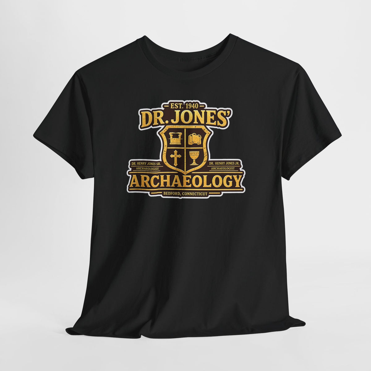 Dr. Jones Archaeology Vintage Adventure Cotton T-Shirt