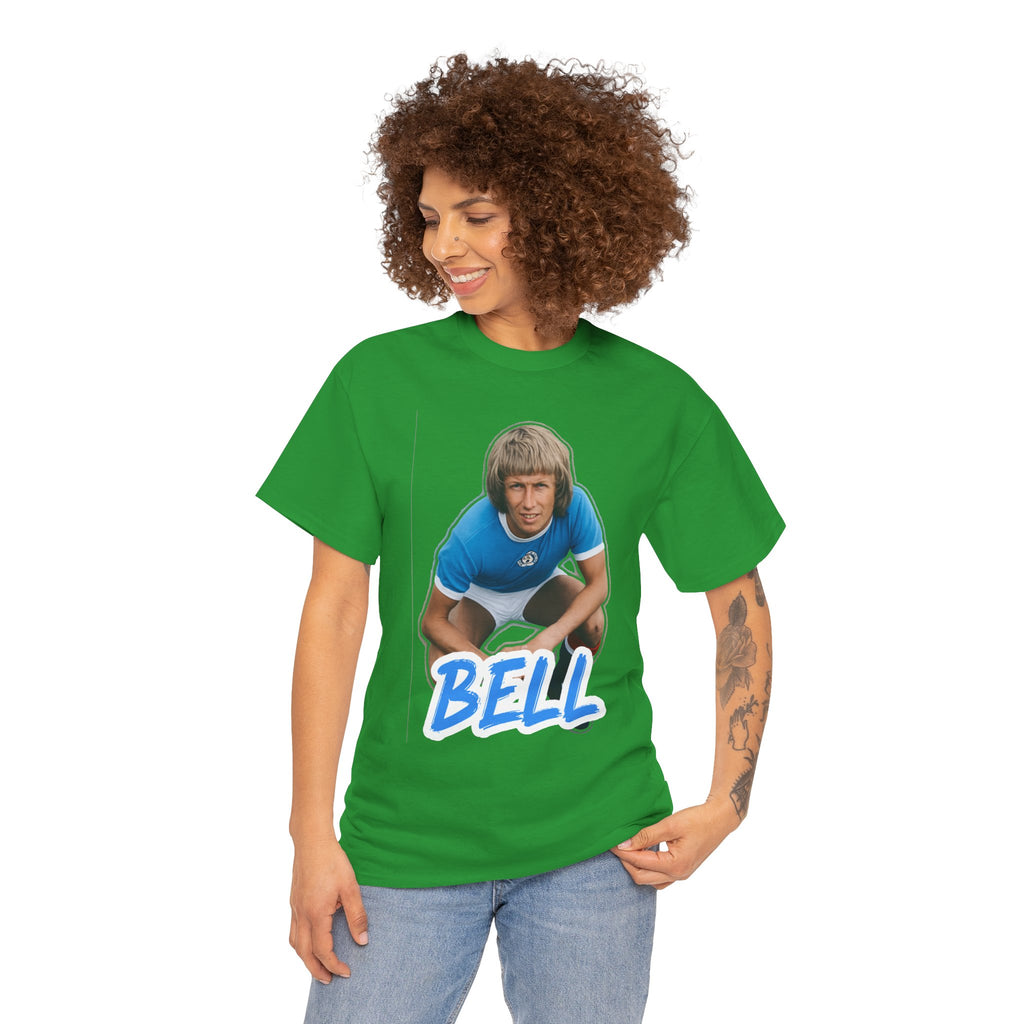 Colin Bell Manchester City Legend Retro Soccer Tee — Vintage Player Graphic T-Shirt