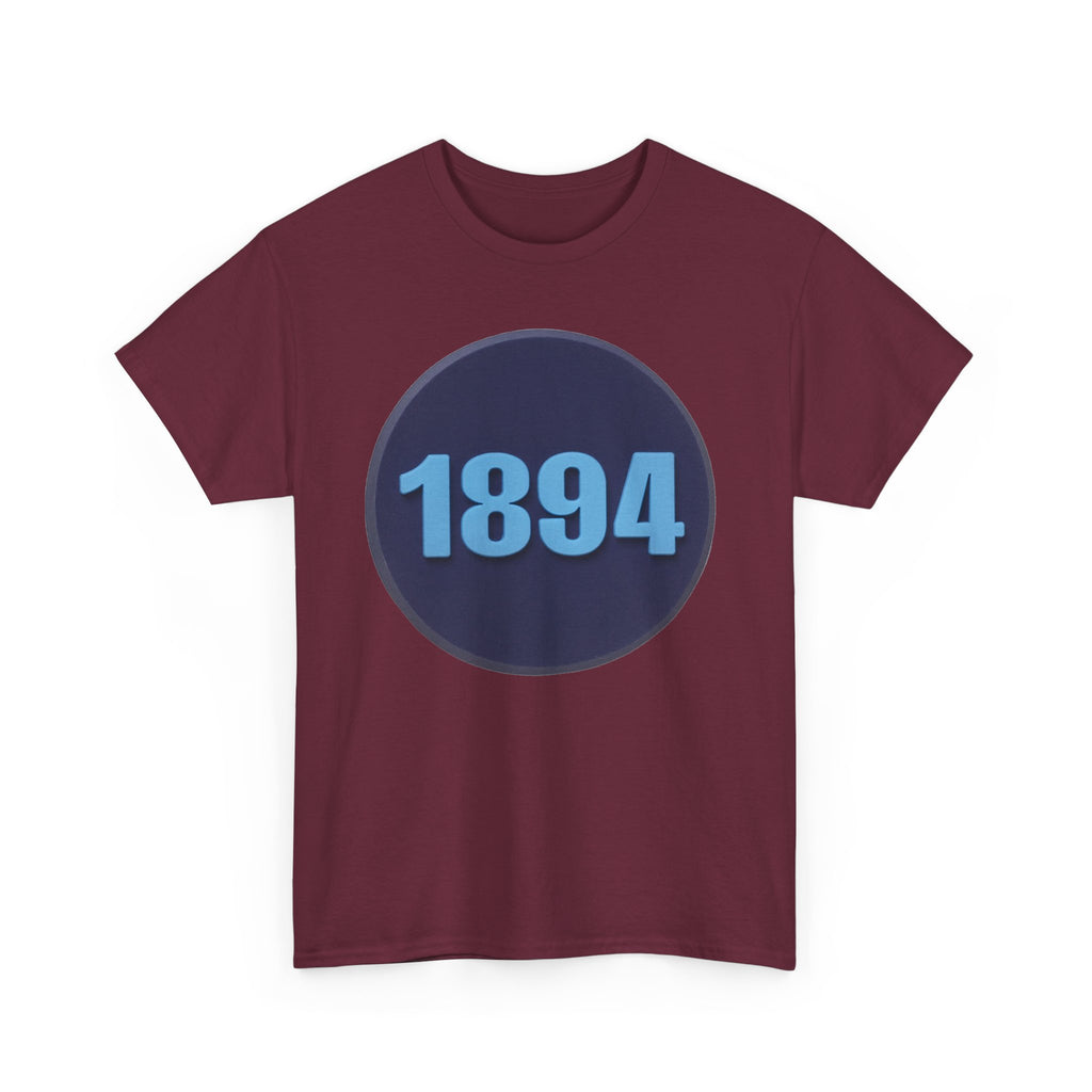 1894 Manchester City Circle Graphic Tee — Vintage Year Anniversary T-Shirt