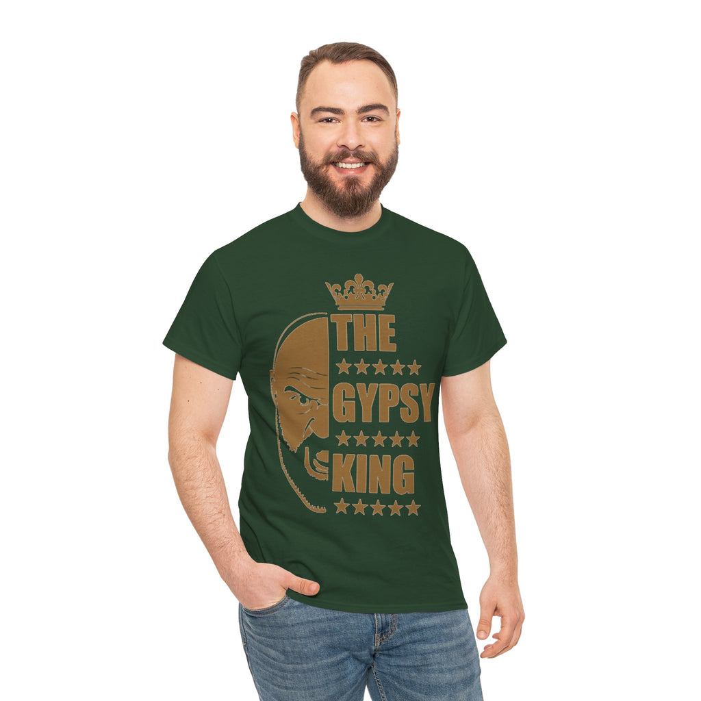 Gypsy King T-Shirt — Bold Tyson Fury Boxing Tribute Tee