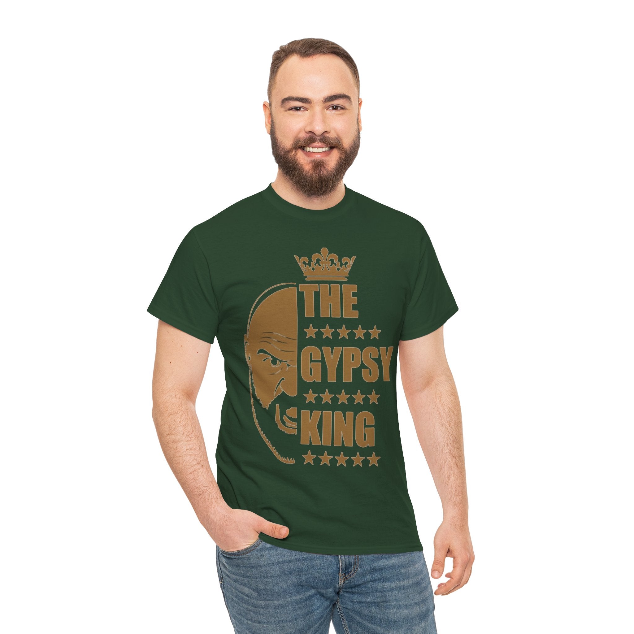 Gypsy King T-Shirt — Bold Tyson Fury Boxing Tribute Tee