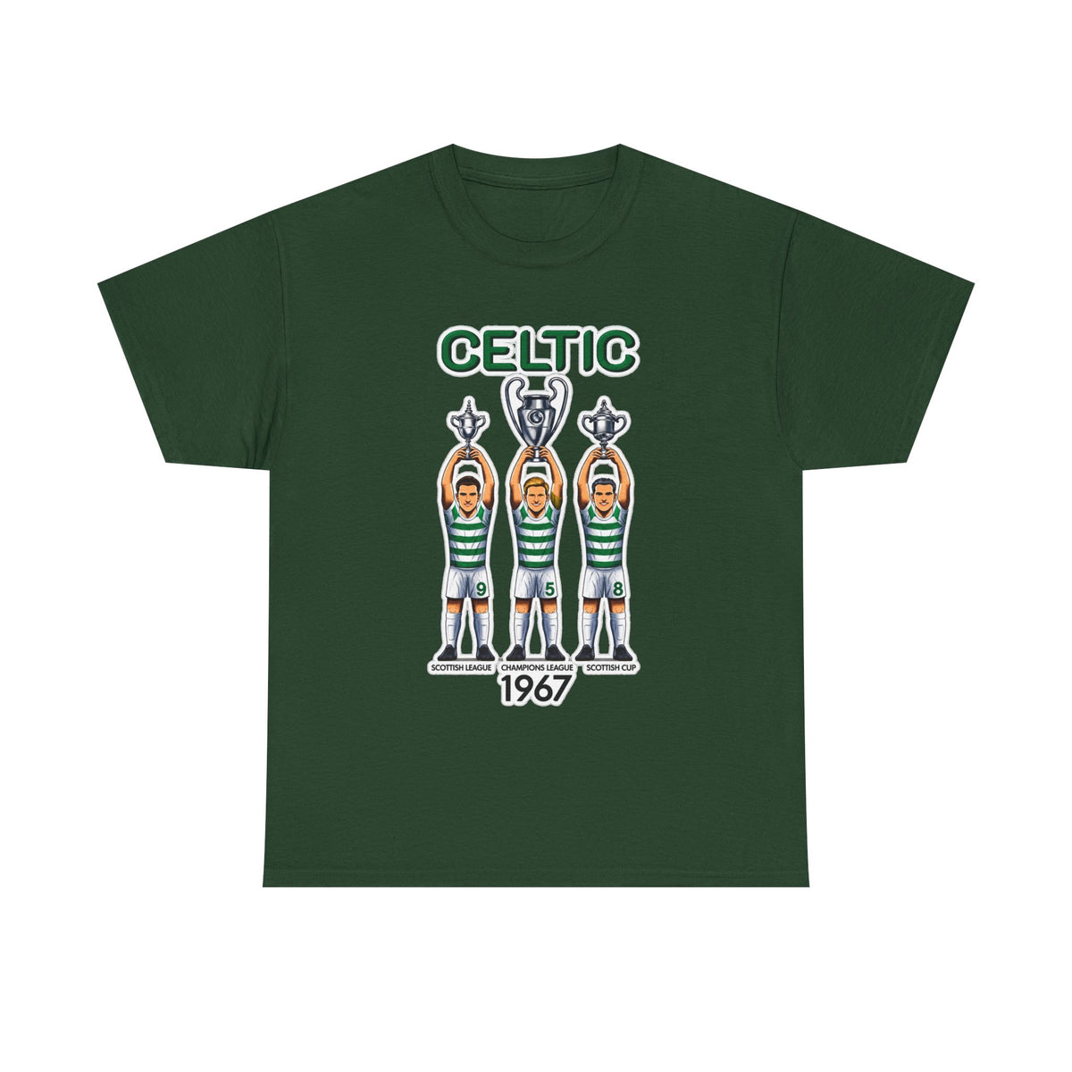 Celtic 1967 Champions Cotton T-Shirt