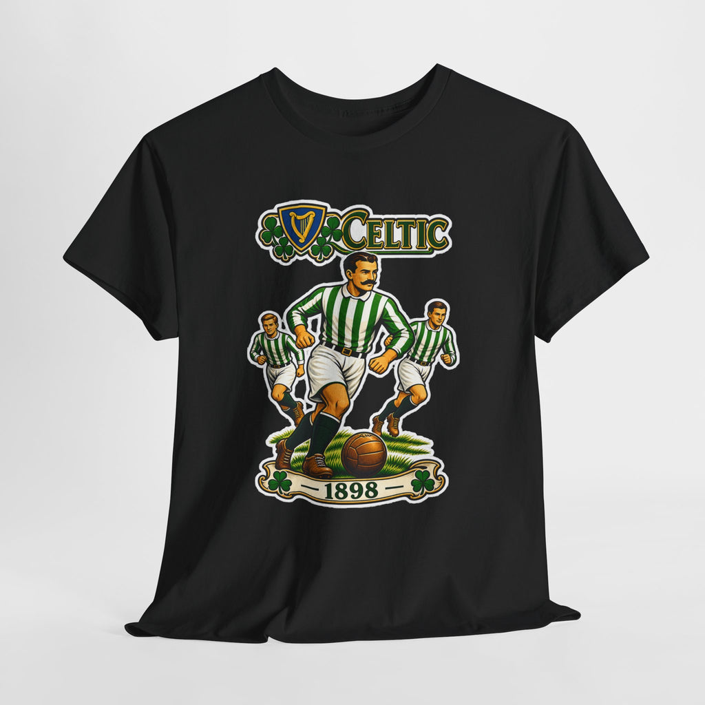 Celtic Football Retro Players Tee — 1898 Vintage Soccer Shirt