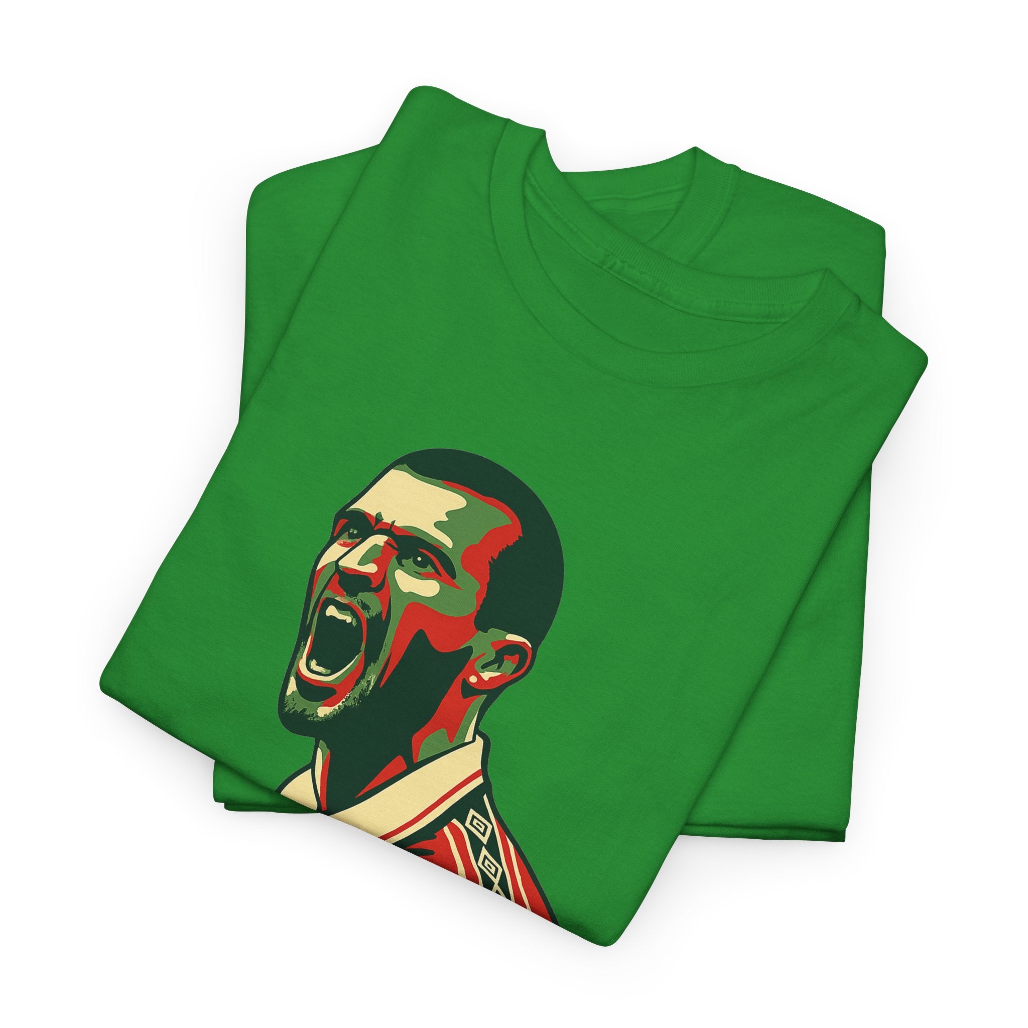 Roy Keane Retro Soccer Tee - Iconic Football Legend Graphic Shirt
