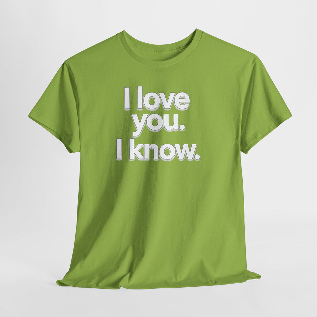 I Love You I Know Saying T‑Shirt from Star Wars