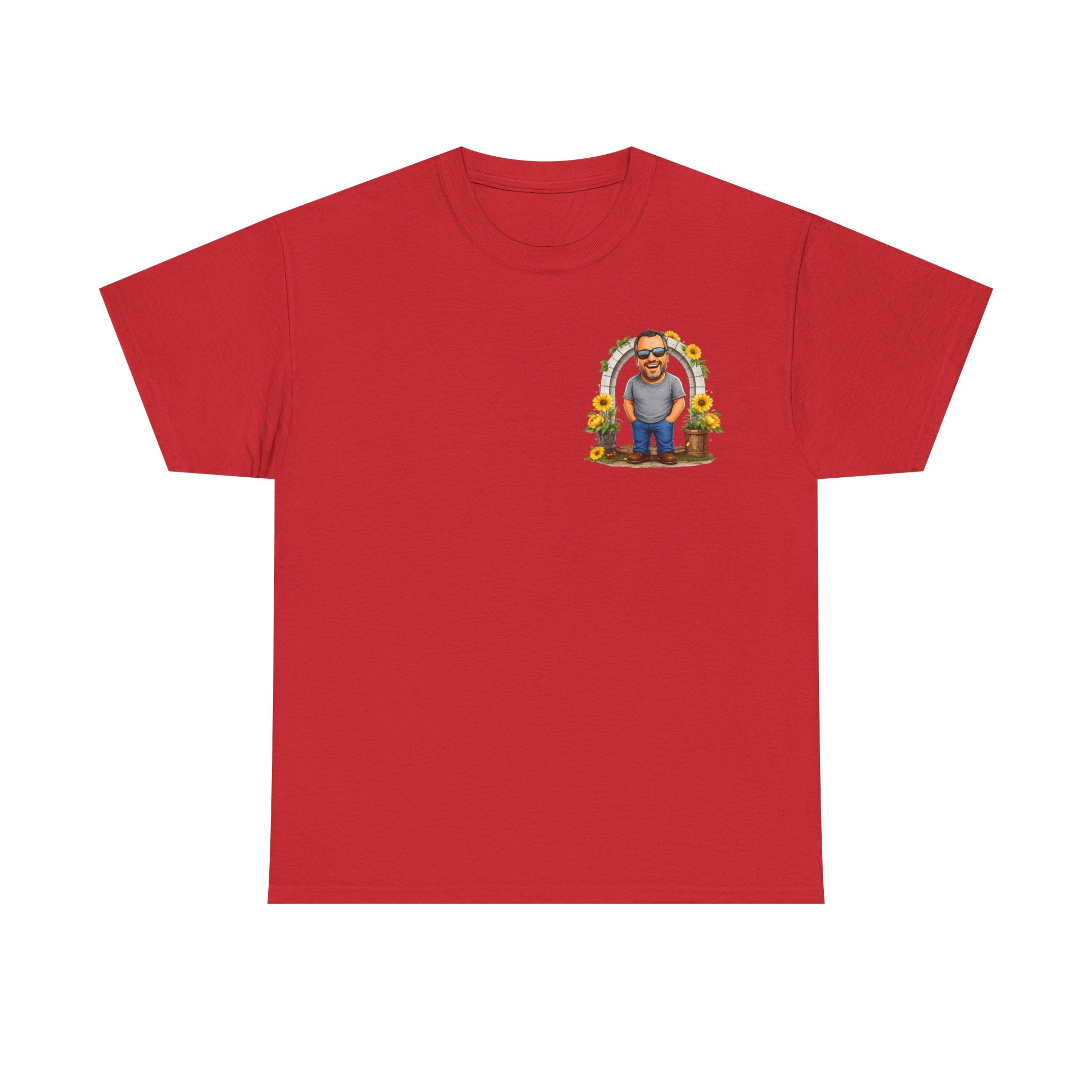 Funny Senior Tee — “At My Age Getting Lucky Means Walking Into a Room and Remembering Why I’m There”