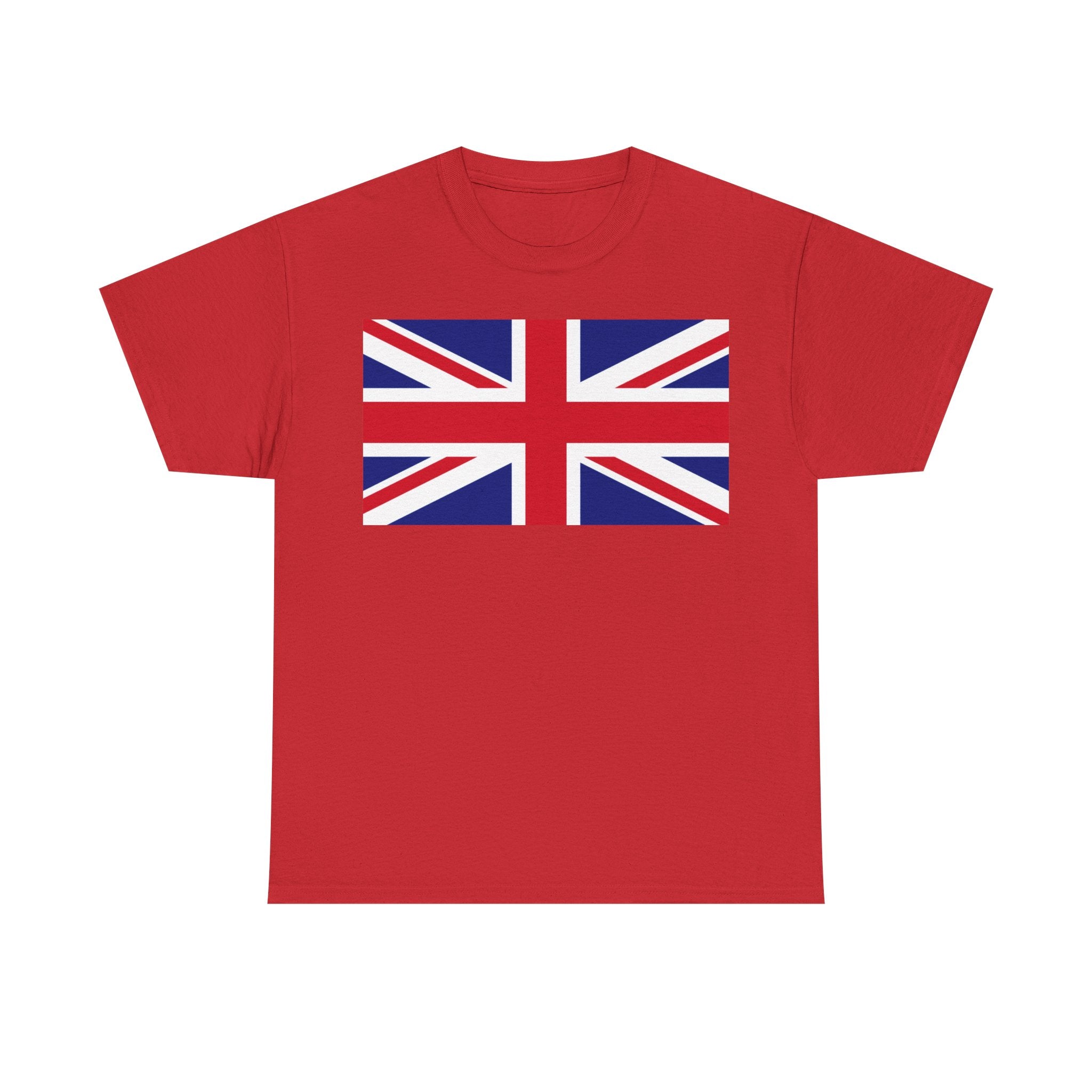 Union Jack Flag T‑Shirt — British Flag Tee for UK Pride & Travel