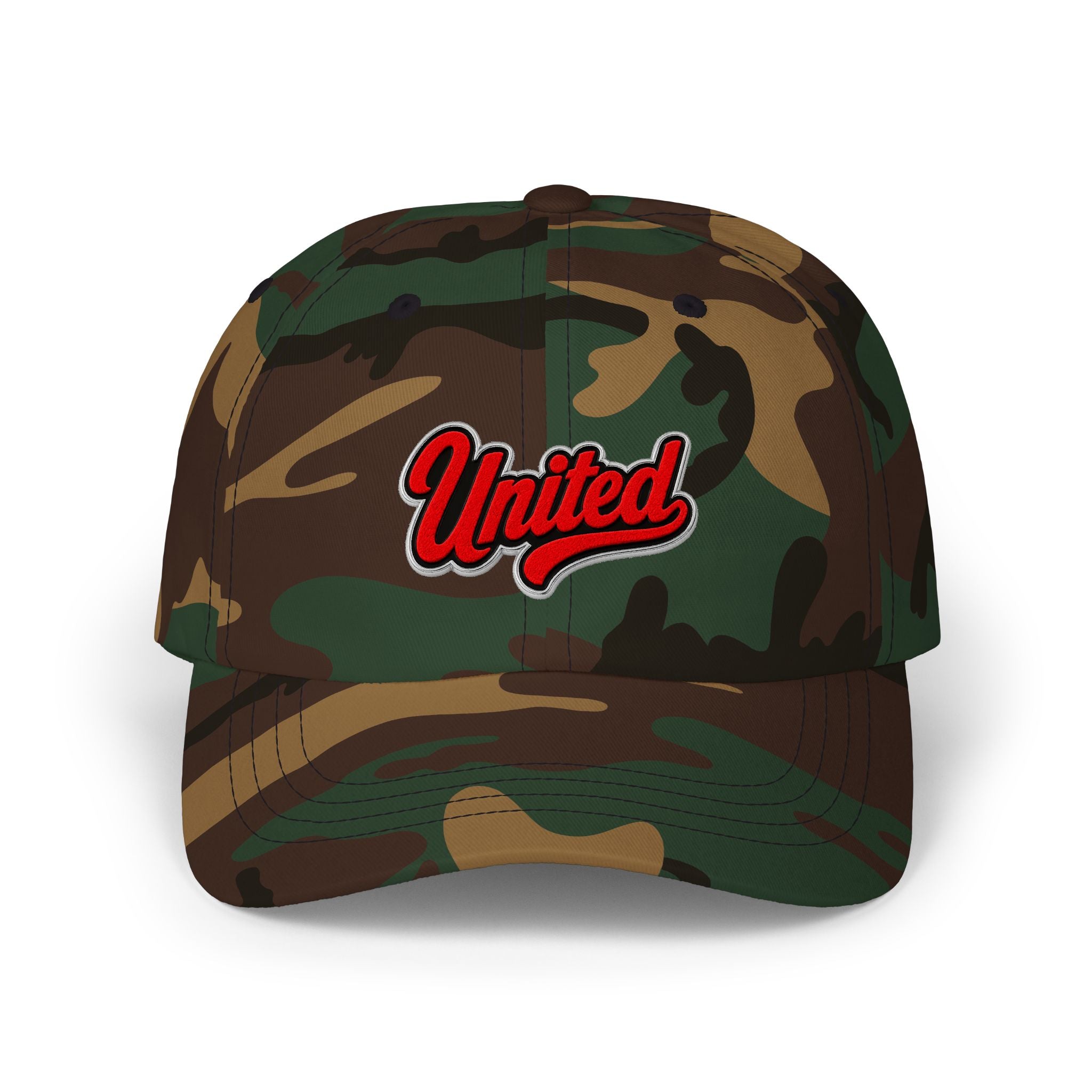 United Script Dad Cap