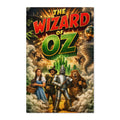 The Wizard of Oz Tea Towel - Vintage Movie Poster Waffle Kitchen Towel (Double-Sided)