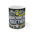 Leeds United 'Marching On Together' Ceramic Coffee Mug (11oz & 15oz)