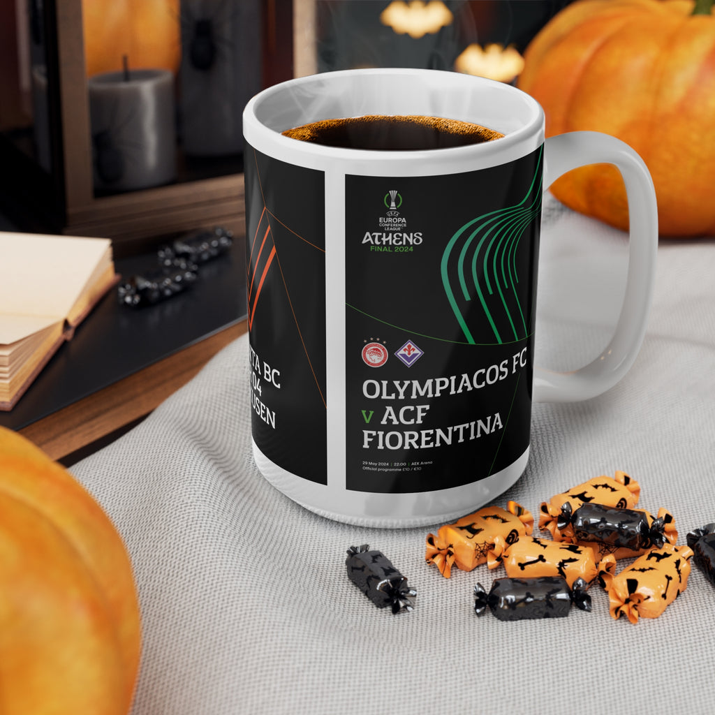 2024 UEFA Finals Programme Covers Inspired Ceramic Coffee Mug (11oz & 15oz)