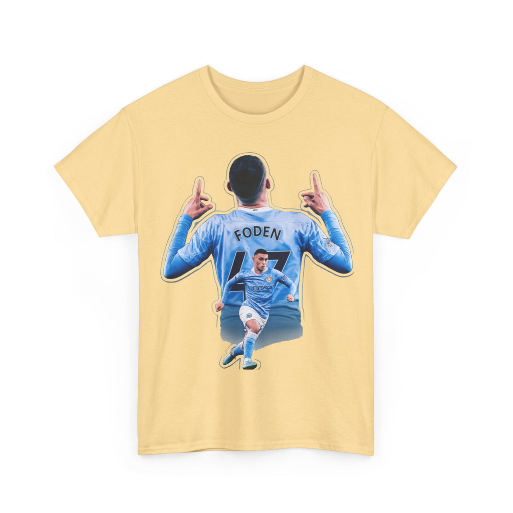 Phil Foden Soccer Fan T‑Shirt – Manchester City Jersey Graphic Tee