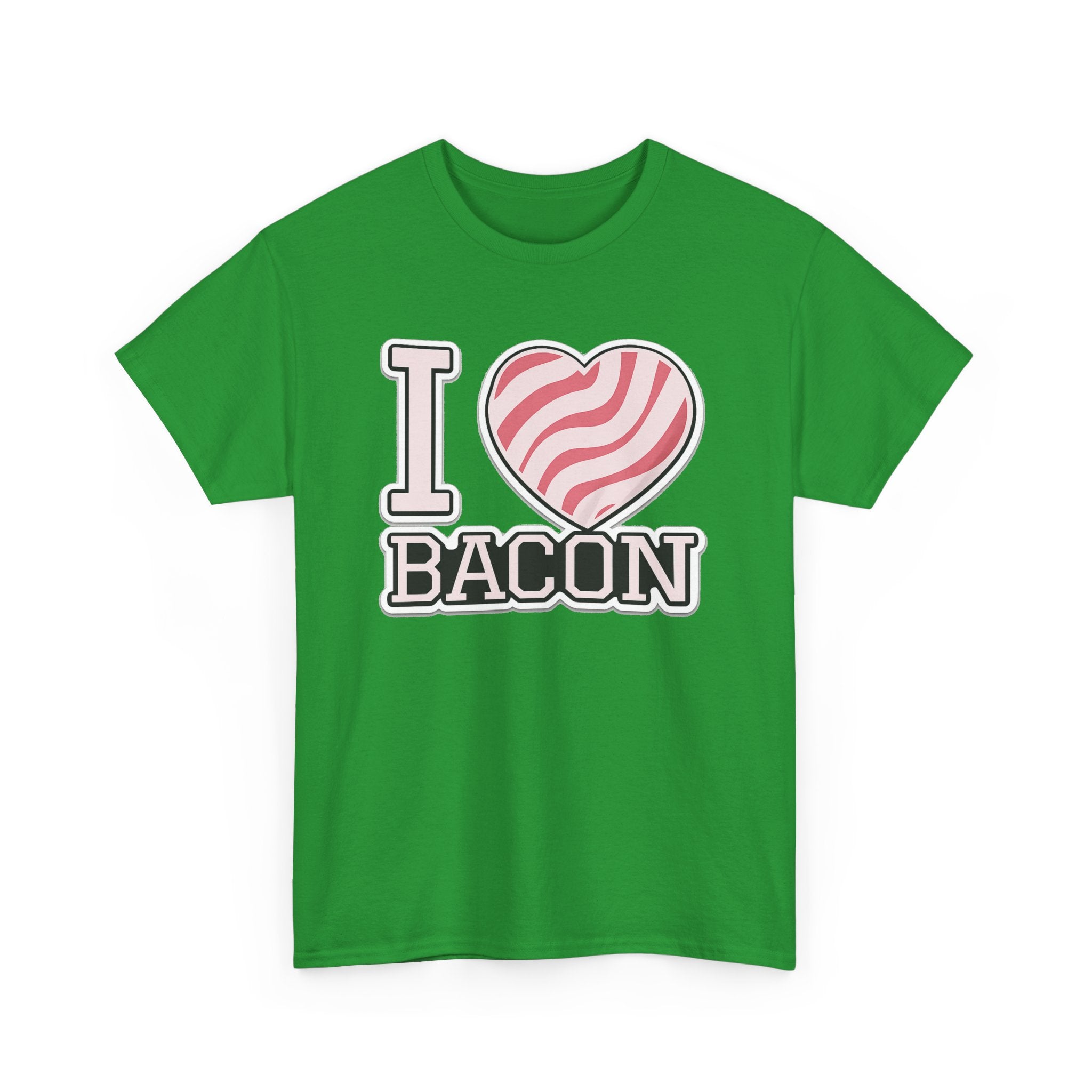 I Heart Bacon T-Shirt — Funny Novelty Bacon Lover Tee
