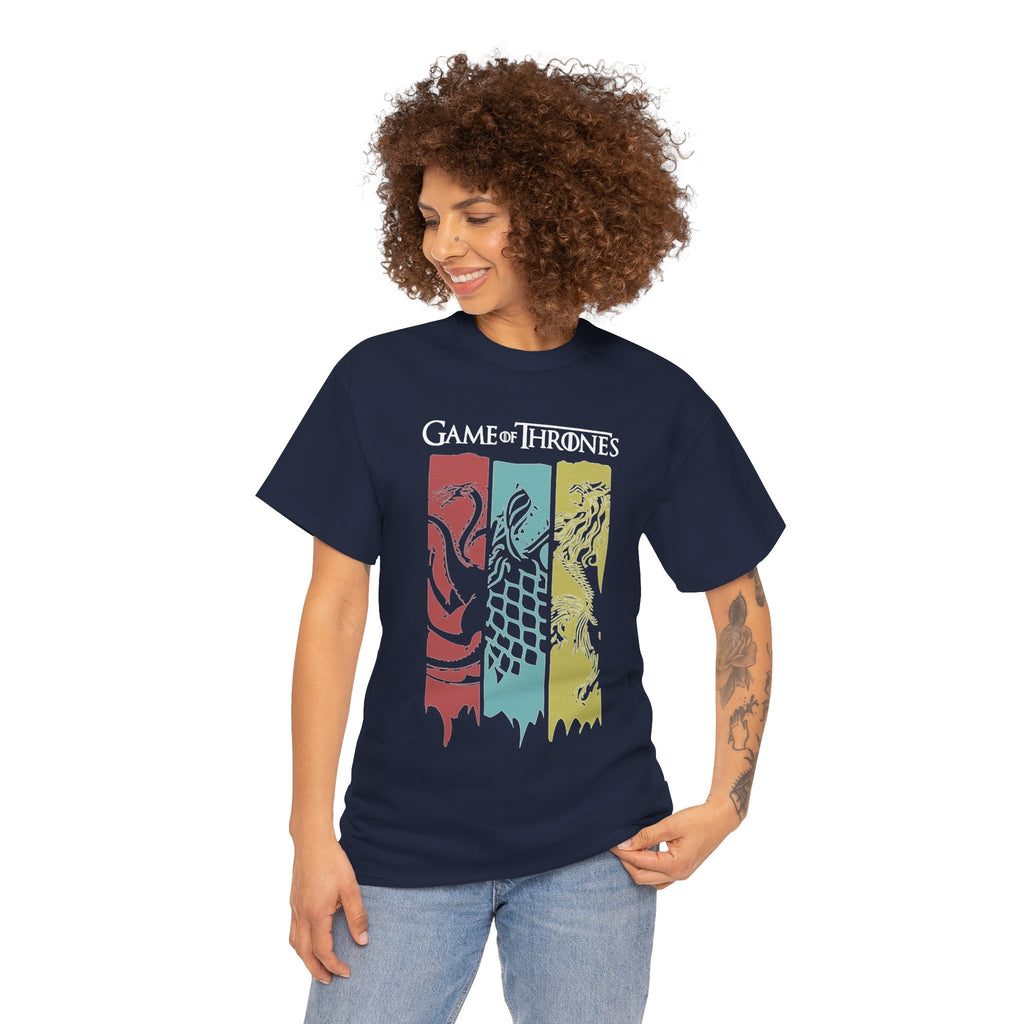 Game of Thrones House Sigils T-Shirt — Stark Lannister Tully Banner Tee