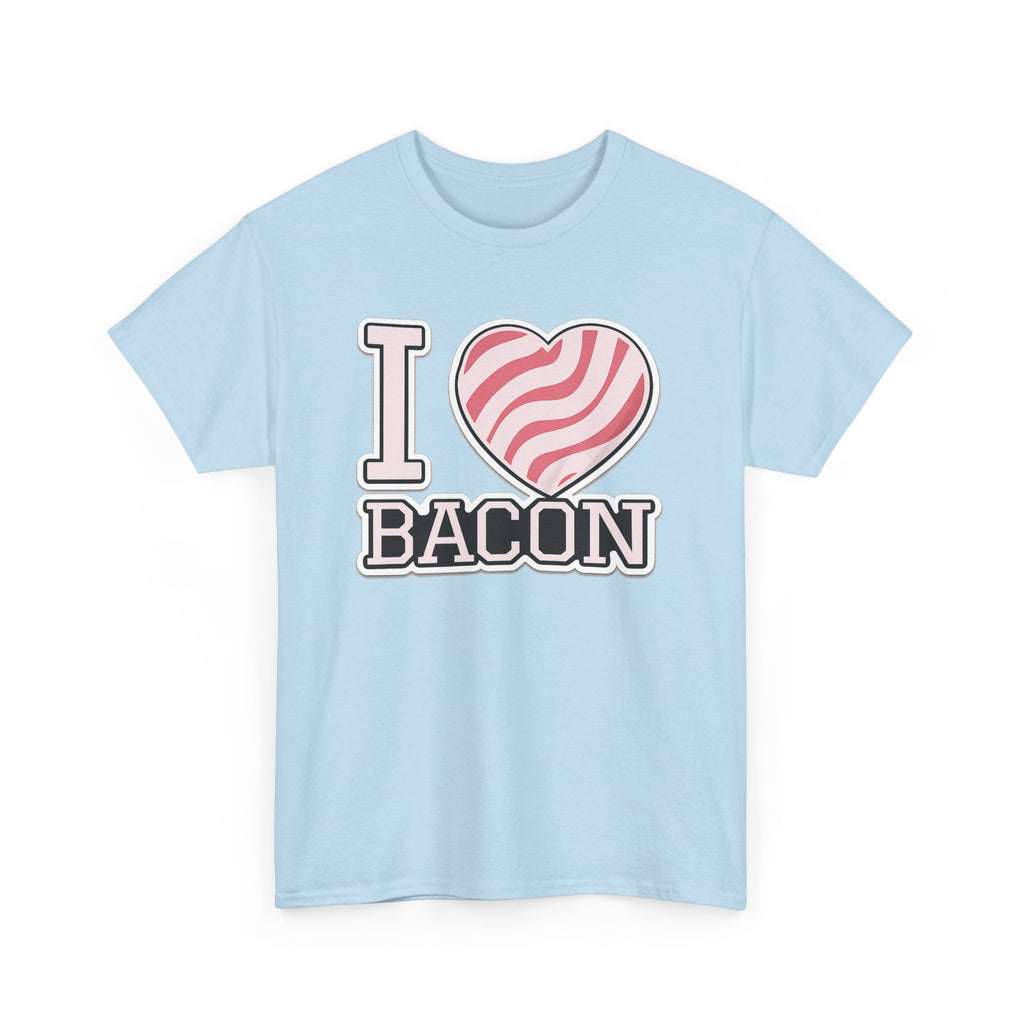 I Heart Bacon T-Shirt — Funny Novelty Bacon Lover Tee