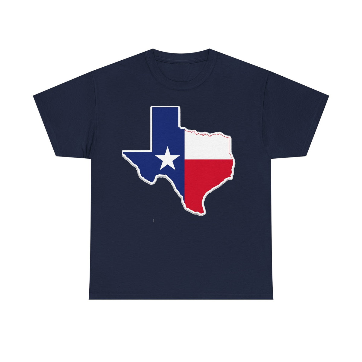 Texas Flag Outline T-Shirt — Lone Star State Pride Tee