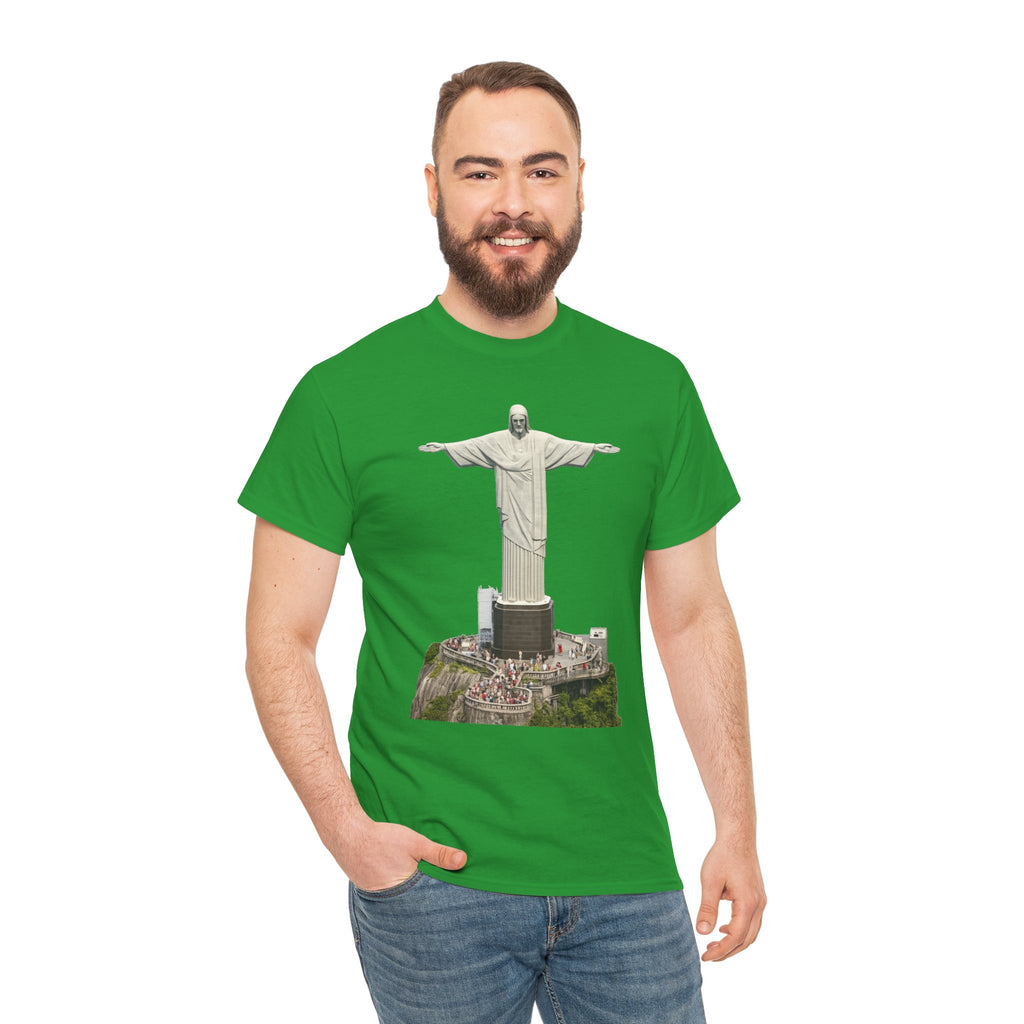 Christ the Redeemer Rio T-Shirt — Brazil Travel & Faith Souvenir Tee