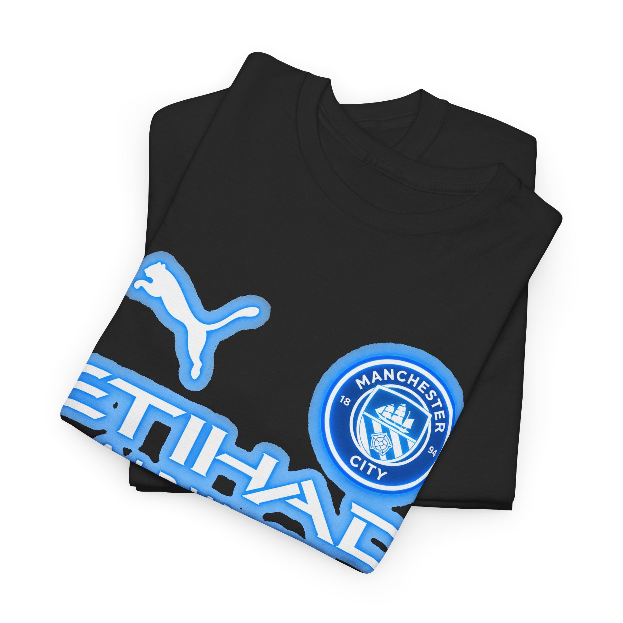 Manchester City Inspired Etihad Airways Logo Tee