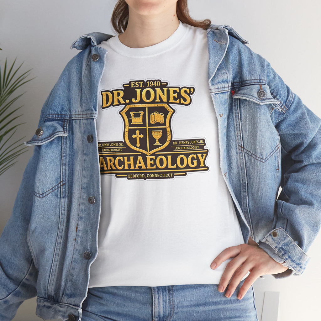 Dr. Jones Archaeology Vintage Adventure Cotton T-Shirt