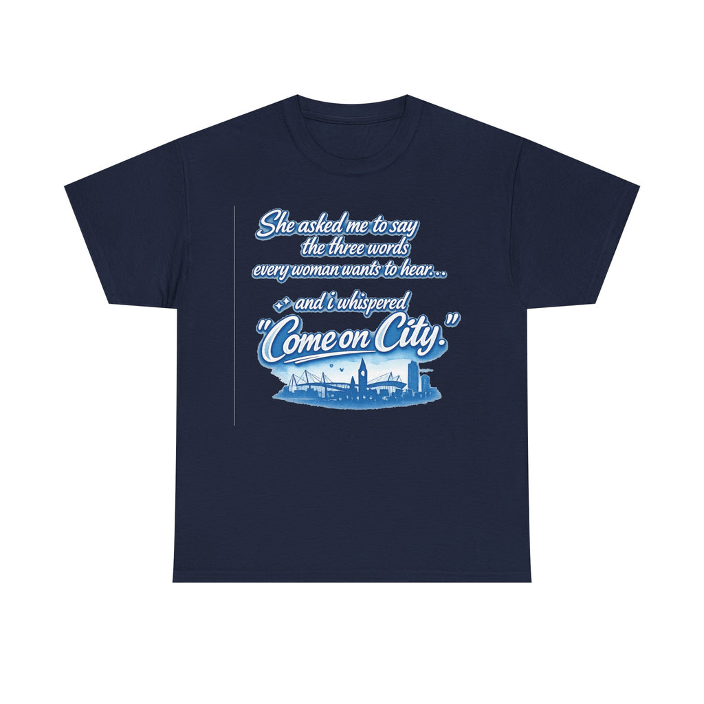 Come on City Skyline Tee — Retro Script Urban Pride T‑Shirt