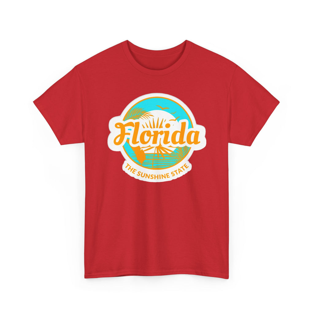 Florida Sunshine State T‑Shirt – Retro Beach Logo Tee