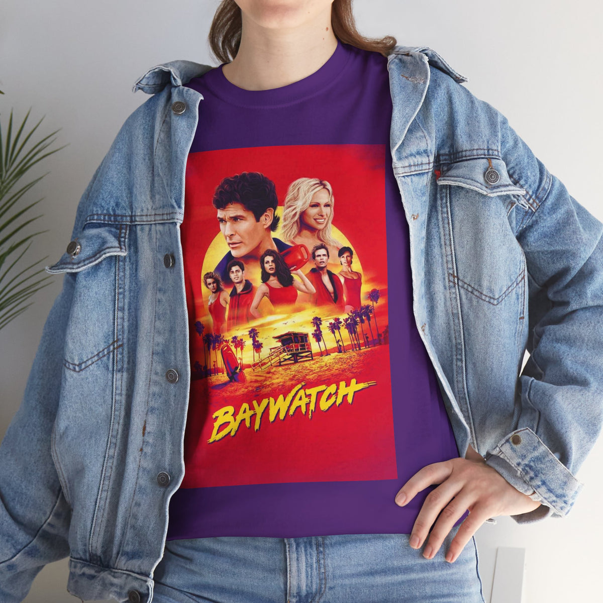 Baywatch Movie Poster Cotton T-Shirt
