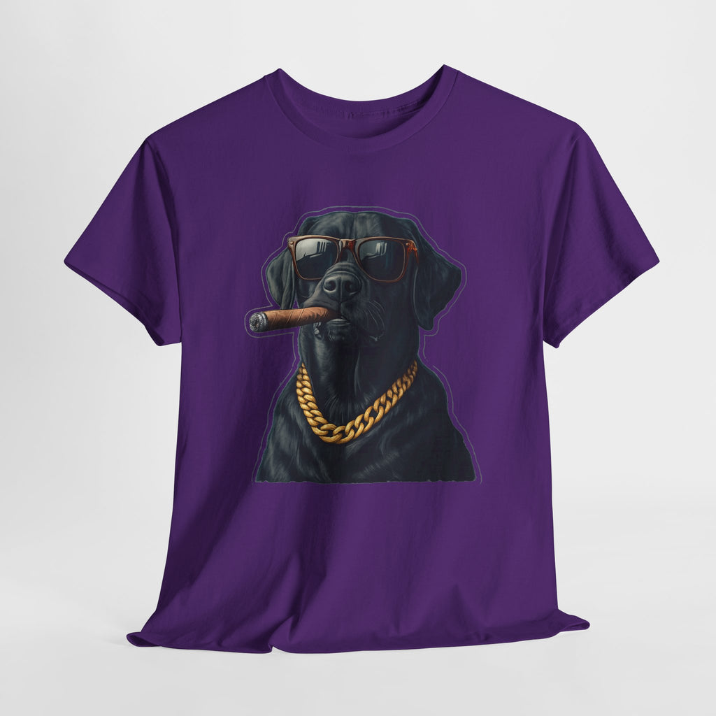 Cool Rottweiler Smoking Cigar Graphic Tee — Dog Lover Streetwear