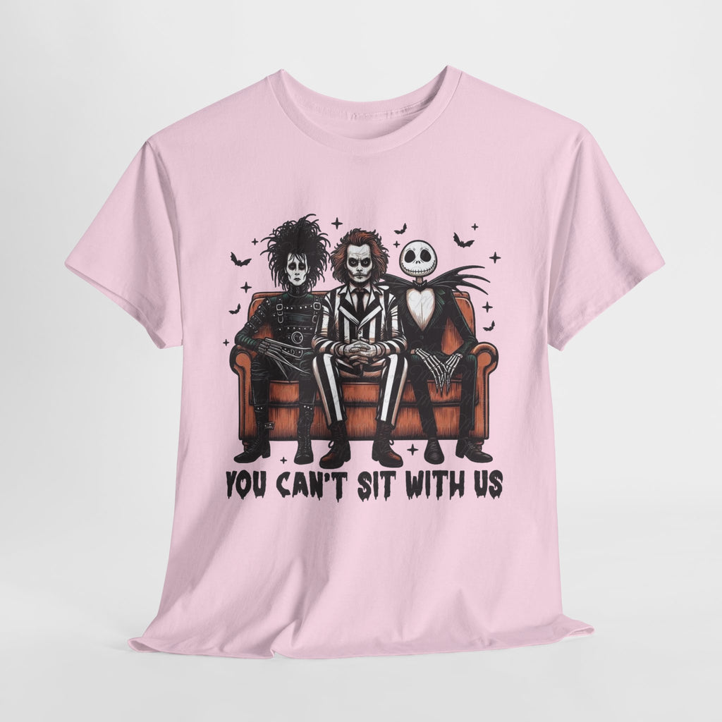Johnny Depp Graphic Tee — 'You Can't Sit With Us' Halloween Horror Trio T-Shirt