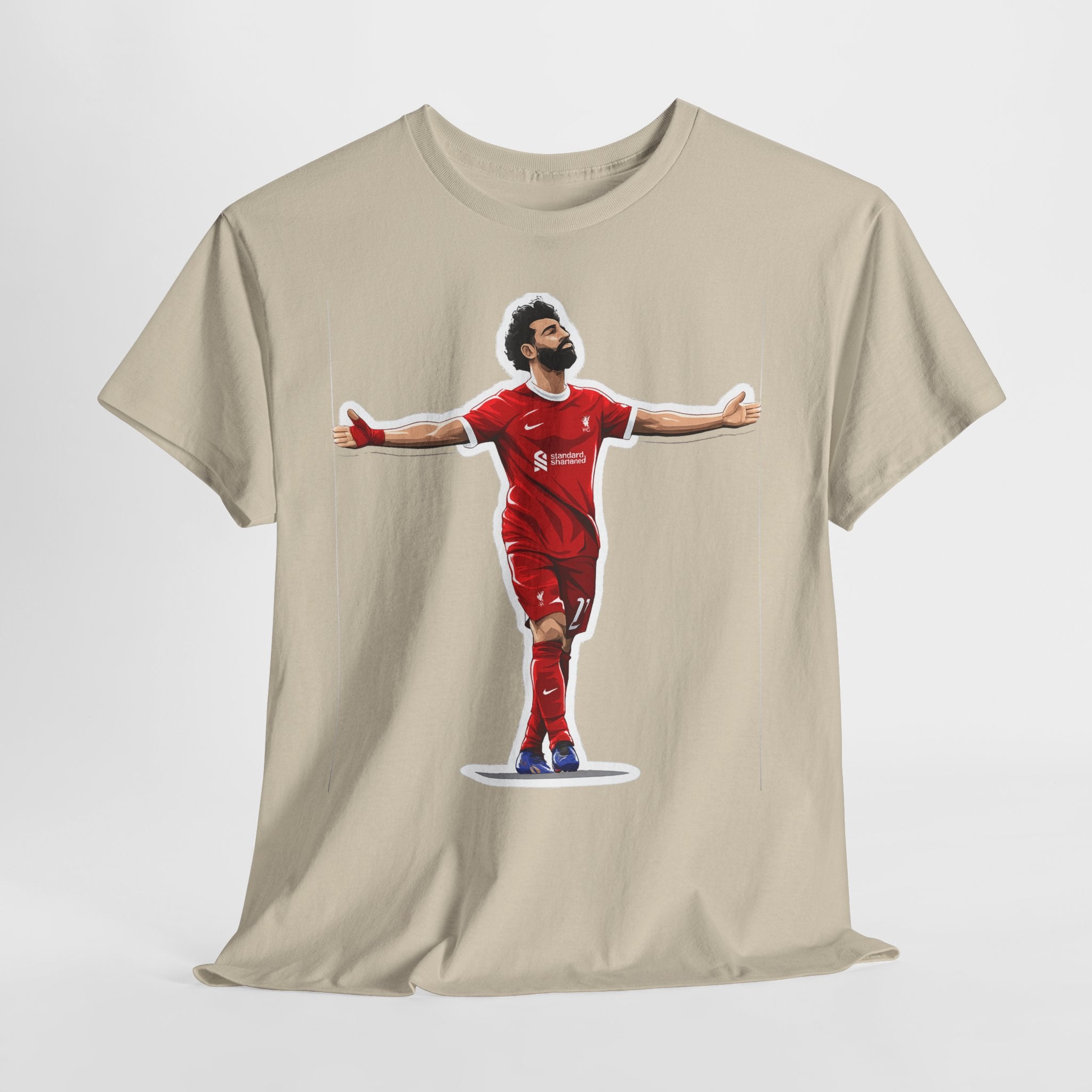 Mo Salah Celebration Tee — Liverpool Graphic T-Shirt