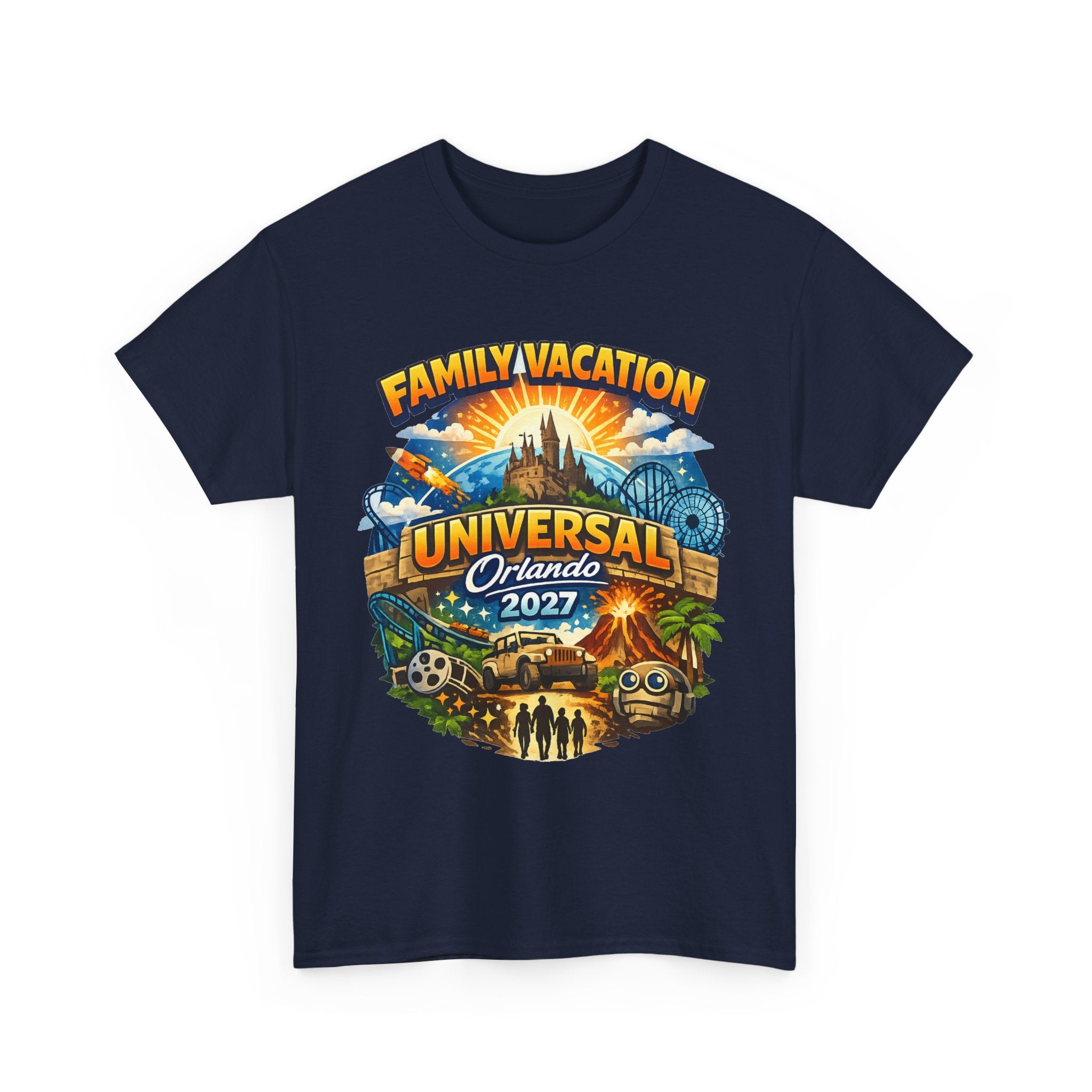 Universal Orlando 2027 Family Vacation T-Shirt