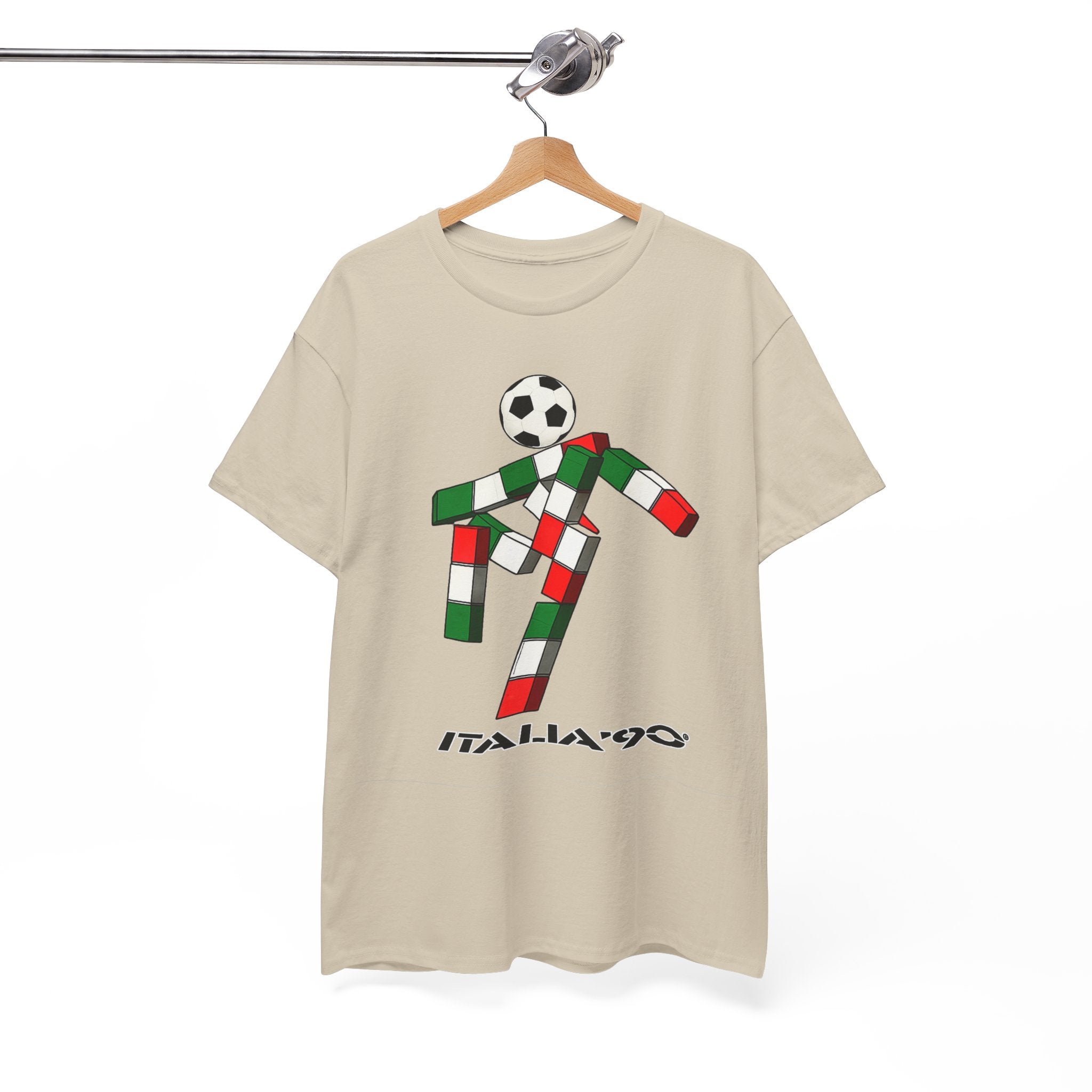 Italia '90 Soccer T‑Shirt — Retro Italian Football World Cup Tee