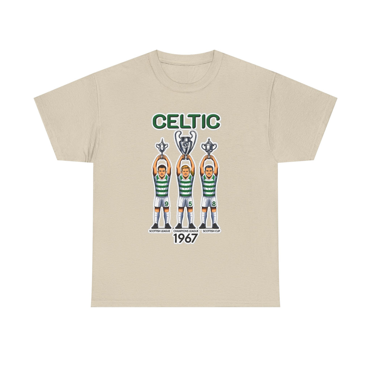 Celtic 1967 Champions Cotton T-Shirt