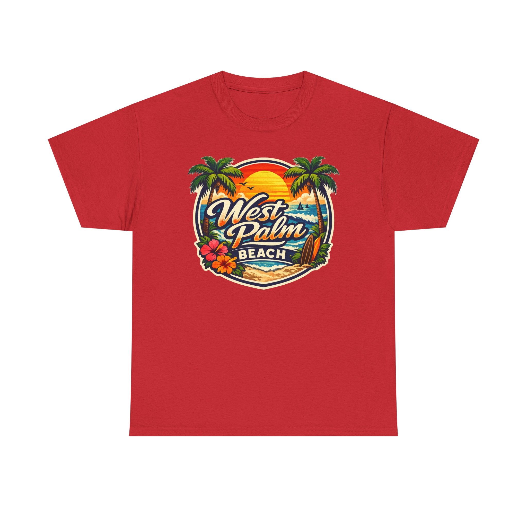 West Palm Beach Retro Sunset T-Shirt