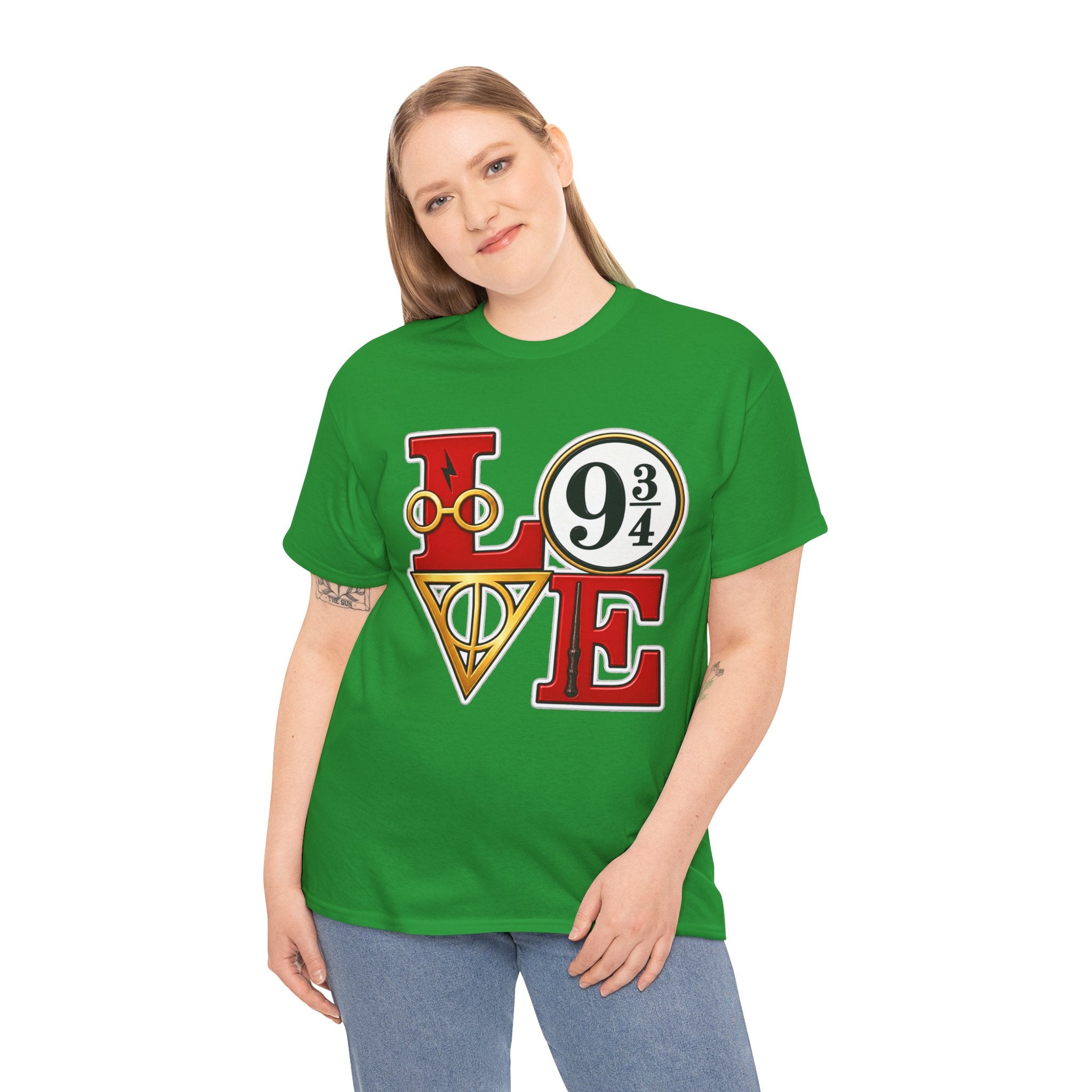 Harry Potter Inspired Love 9 3/4 Wizardry Tee