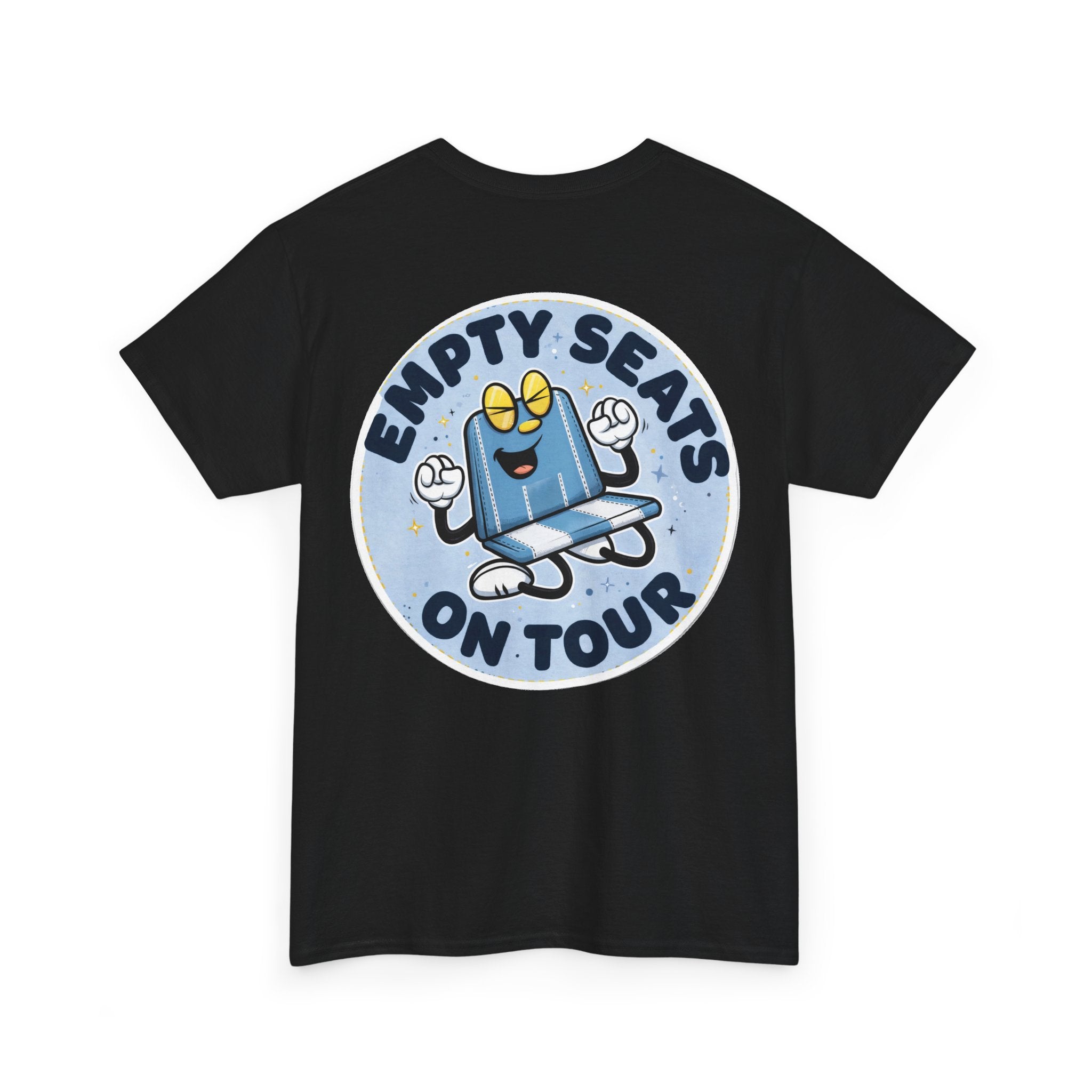 Manchester City T-Shirt — 'Empty Blue Seats On Tour' Retro Skate Graphic Tee