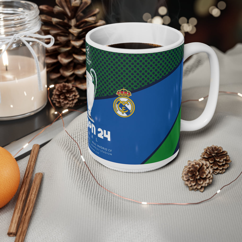 2024 Champions League Final Programme Cover Inspired Ceramic Mug / Cup (11oz/15oz)