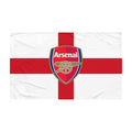 Arsenal England Cross Double-Sided Fan Flag